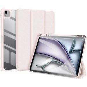 Dux Ducis Toby Apple iPad Air 13 (2024) Hoes Tri-Fold Book Case Roze