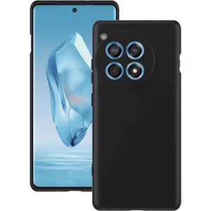 OnePlus 12R Hoesje Matte Back Cover Dun TPU Zwart