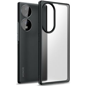 Honor 70 Hoesje Armor Back Cover Transparant Zwart