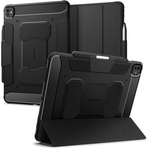 Spigen Rugged Armor Pro Apple iPad Pro 13 (2024) Hoes Zwart