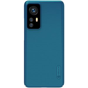 Nillkin Super Frosted Pro Shield Xiaomi 12/12X Hoesje Blauw