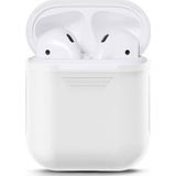 Stevig Wit Siliconen Hoesje voor Apple Airpods