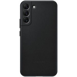 Origineel Samsung Galaxy S22 Plus Hoesje Leather Cover Zwart