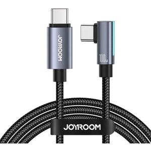 JOYROOM 100W Snellader USB-C naar USB-C Kabel 1.2M Zwart