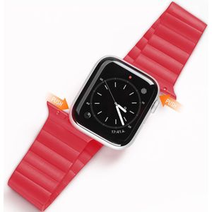 Dux Ducis Apple Watch Bandje - 1-9/SE/Ultra 49MM/45MM/44MM/42MM - Rood