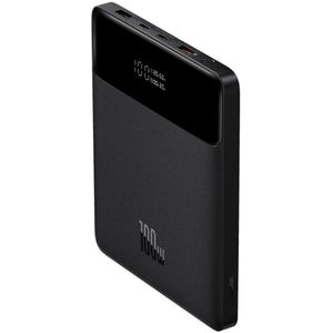 Baseus Blade Powerbank 20000mAh - Display - PD Fast Charge - 100W USB-C/USB-A - Zwart