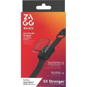 ZAGG InvisibleShield Glass Elite 360 Apple Watch 10 (46mm) Bumper & Protector