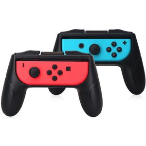 Universeel Nintendo Switch Controller Handvat Zwart en Zwart (2-Pack)