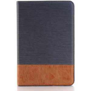 Apple iPad Mini 4 Texture Wallet Book Case Grijs