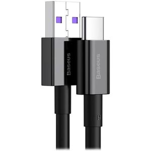 Baseus Superior Series USB-A naar USB-C Kabel 66 Watt 1 Meter Zwart