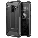 Samsung Galaxy S9 Hoesje Shock Proof Hybride Backcover Zwart