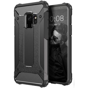 Samsung Galaxy S9 Hoesje Shock Proof Hybride Backcover Zwart