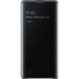 Samsung Galaxy S10 Clear View Cover Zwart