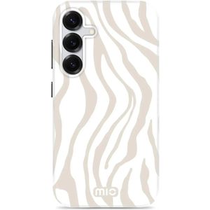 MIO MagSafe / Qi2 Samsung Galaxy S25 Hoesje Back Cover Sandy Zebra