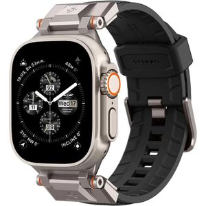 Spigen DuraPro - Apple Watch 1-9/SE/Ultra Bandje - 49MM/45MM/44MM/42MM - Zwart