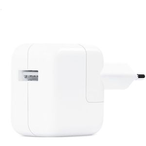 Originele Apple 12W Power Adapter USB-A Adapter iPhone / iPad Wit