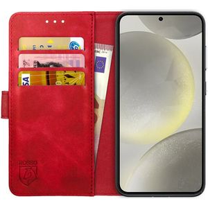 Rosso Element Samsung Galaxy S24 Plus Hoesje Book Case Wallet Rood