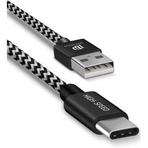 Dux Ducis Fast Charging 2.1A USB-C Lange Oplaad Kabel 5 Meter