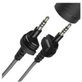 LifeProof LIFEACTÍV 3.5mm Jack / Aux Kabel en Lanyard 0.38m Zwart