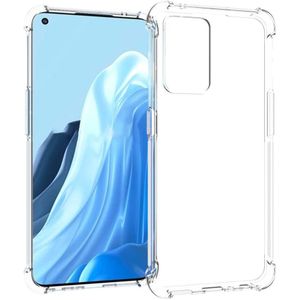 Oppo Find X5 Lite Hoesje Schokbestendig en Dun TPU Transparant