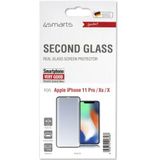 4smarts Second Glass Curved Colour Frame Apple iPhone 11 Pro Zwart