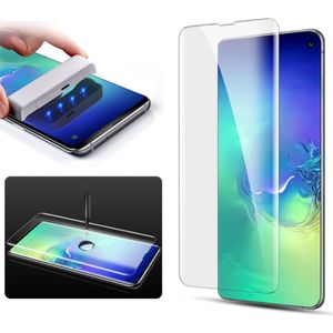 Samsung Galaxy S10 Tempered Glass Screenprotector [UV lichtbestraling]