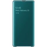 Samsung Galaxy S10 Plus Clear View Cover Groen