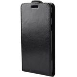 Samsung Galaxy A6 Verticaal Flip Hoesje Zwart