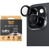 PanzerGlass Hoops Rings iPhone 15/15 Plus Camera Lens Protector Zwart