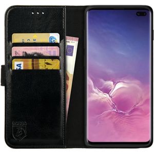Rosso Element Samsung Galaxy S10 Plus Hoesje Book Cover Zwart