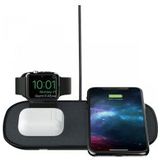 Mophie 3-in-1 Apple iPhone / Watch / AirPods Draadloze Oplader Zwart