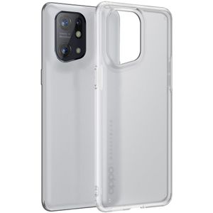 Oppo Find X5 Hoesje Armor Back Cover Transparant