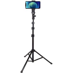 Uitschuifbare Tripod Stand / Selfie Stick voor Smartphones tot 6 Inch