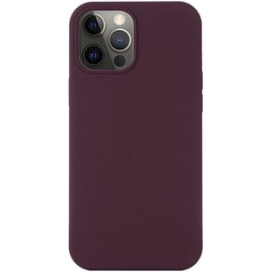 Apple iPhone 15 Pro Hoesje MagSafe Dun Silicone Back Cover Bordeaux
