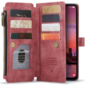 CaseMe C30 Samsung Galaxy A25 Hoesje Pasjeshouder Book Case Rood