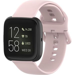 Fitbit Versa 2 / Versa Lite / Versa Bandje - Siliconen met Gesp - Roze