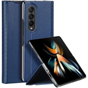 Dux Ducis Bril Samsung Galaxy Z Fold 4 Hoesje Book Case Blauw