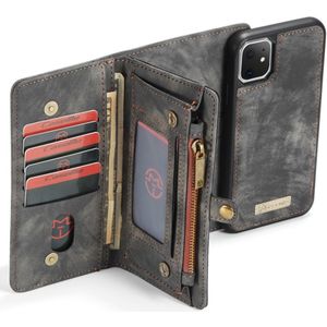 CaseMe 2-in-1 Apple iPhone 11 Hoesje Book Case met Back Cover Zwart