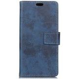 Samsung Galaxy J4 Plus 2018 Retro Portemonnee Hoesje Blauw