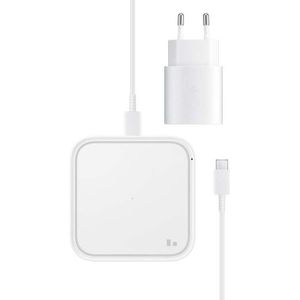 Originele Samsung Wireless Charger 15W Fast Charge  Adapter 25W Wit