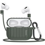 Hoco Fenix Apple AirPods Pro Siliconen Hoesje Groen