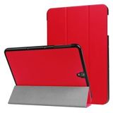 Samsung Galaxy Tab S3 Hoes Tri-Fold Book Case Rood