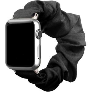 Apple Watch Bandje - 1-9/SE/Ultra 49MM/45MM/44MM/42MM - Elastisch - Zwart