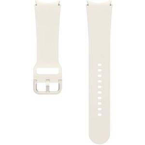 Origineel Samsung Galaxy Watch Bandje 20MM Sport Band - Maat M/L - Cream