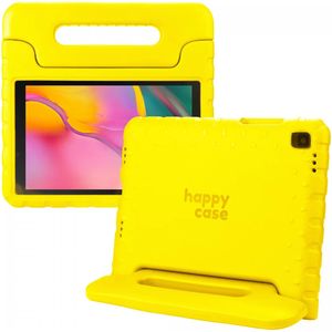HappyCase Samsung Tab A 10.1 2019 Kinder Tablethoes met Handvat Geel