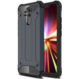 Huawei Mate 20 Lite Hybride Hoesje Navy Blauw