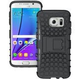 Samsung Galaxy S7 Edge Hybrid Kickstand Hoesje Zwart