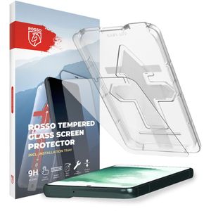 Rosso Samsung Galaxy S22  Tempered Glass Fingerprint en Case Friendly