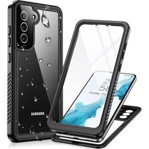 SBG Samsung Galaxy S22 Plus Waterdicht Hoesje Schokbestendig Zwart