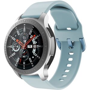 Universeel Smartwatch 22MM Bandje - Siliconen met Gespsluiting - Blauw